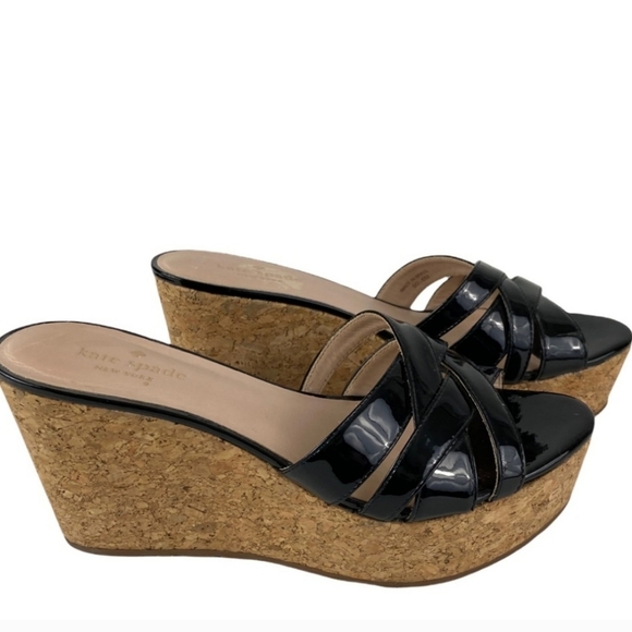 NIB kate spade new york Talcott cork wedge - Picture 2 of 8
